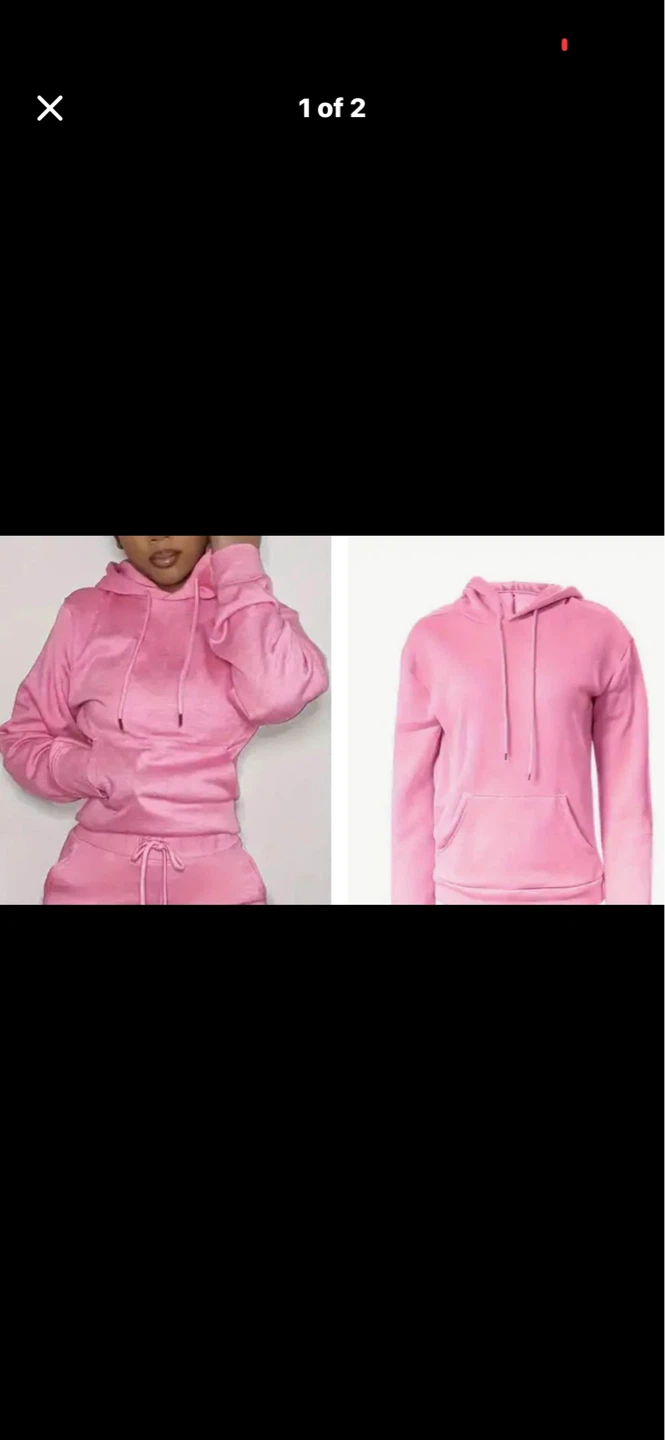 Women’s Pink Hoodie sweatshirt. Size XS