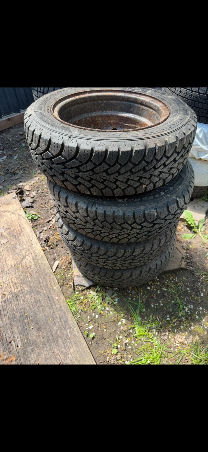 Nordic Winter Tires - 185/60 R14 - All 4 Tires and Rims includes
