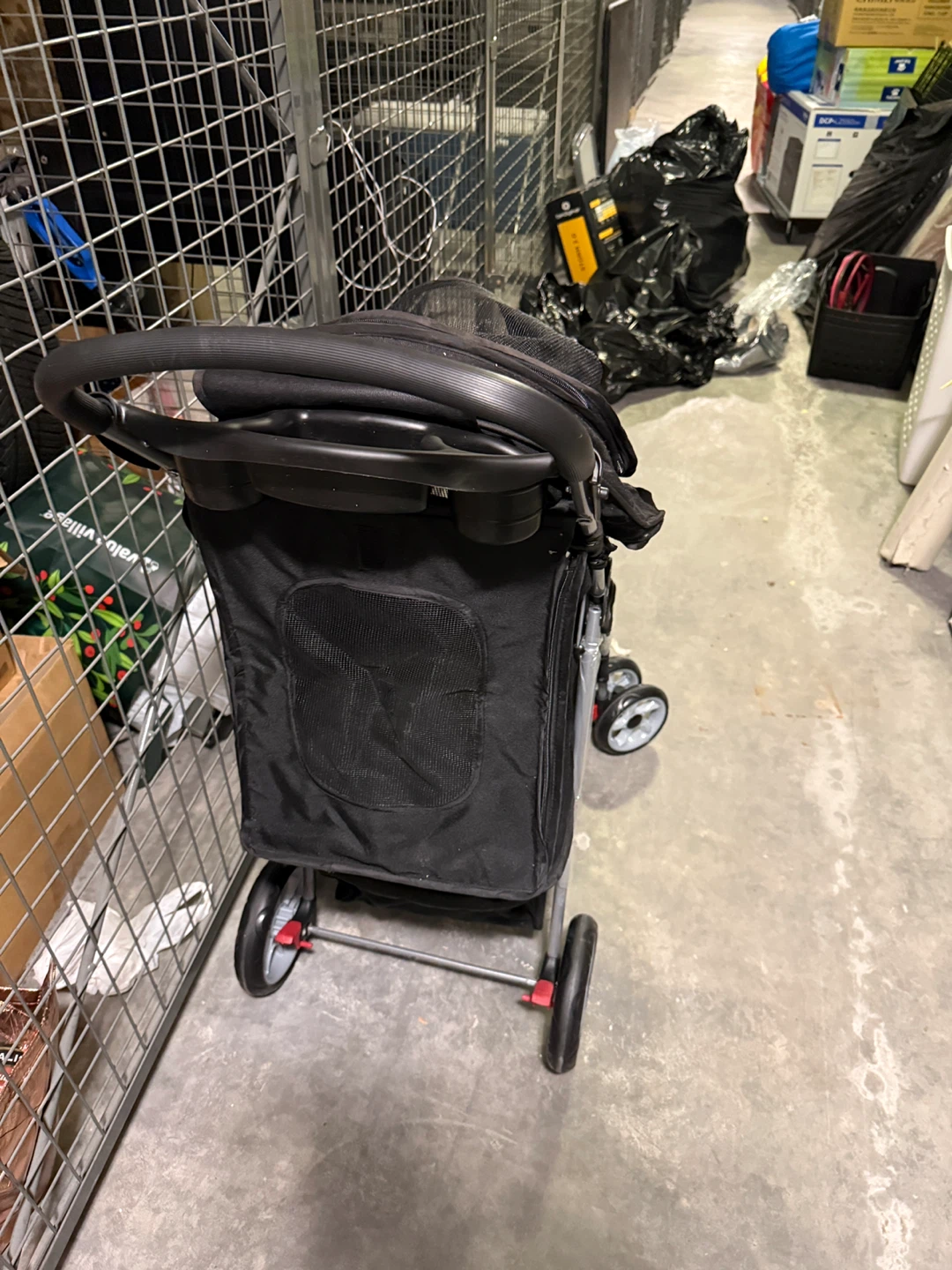 VIVO Black 4-Wheel Pet Stroller - Foldable (Excellent Condition) - photo 5