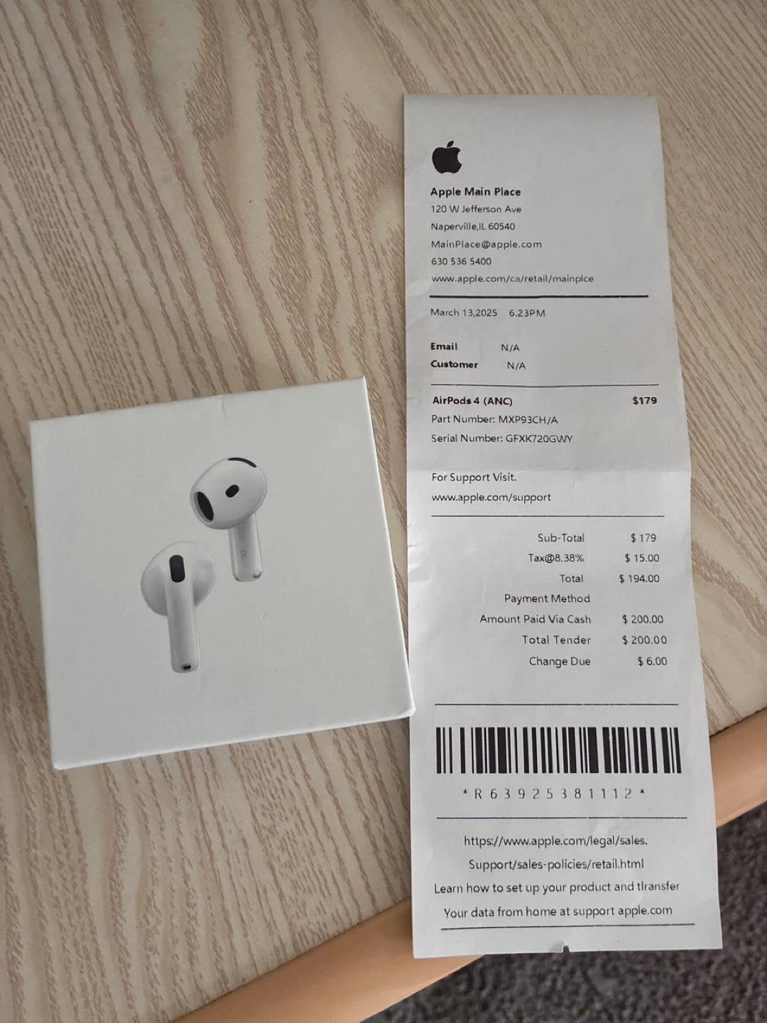 Apple AirPods 4 (ANC)