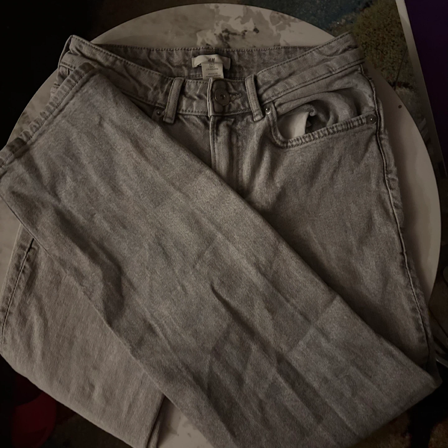 H&M Grey Denim Jeans - photo 2