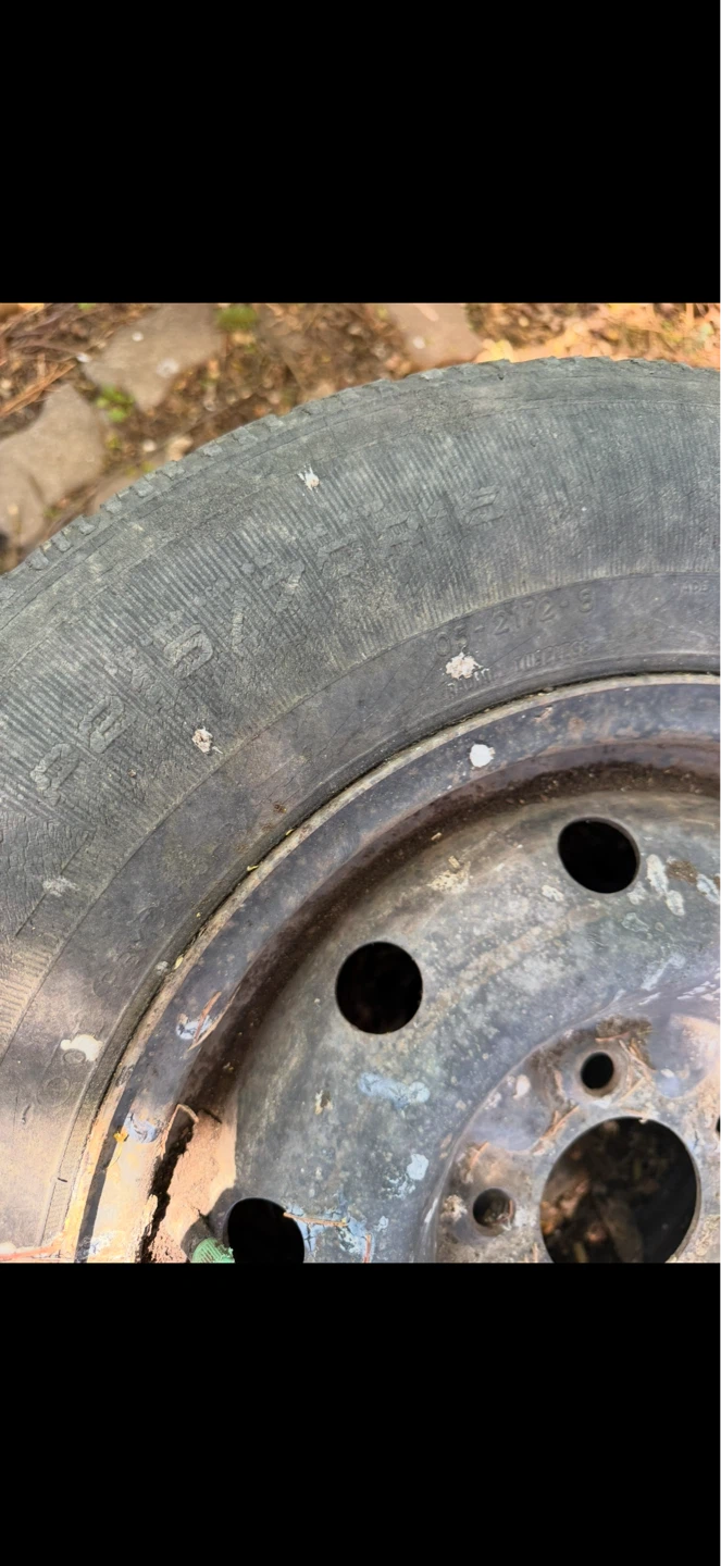 4 Tires with Rims Set-P215/70 R12 - All Tires & Rims Included - photo 3