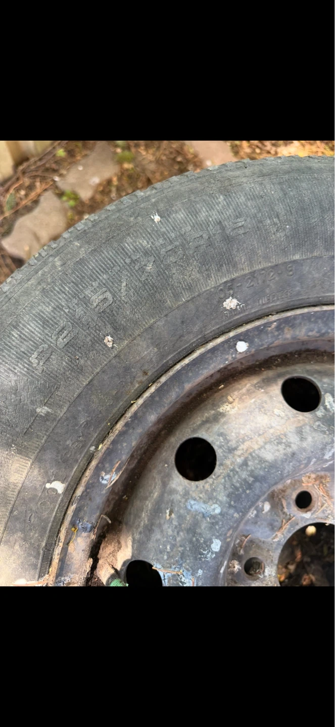 4 Tires with Rims Set-P215/70 R12 - All Tires & Rims Included - photo 2