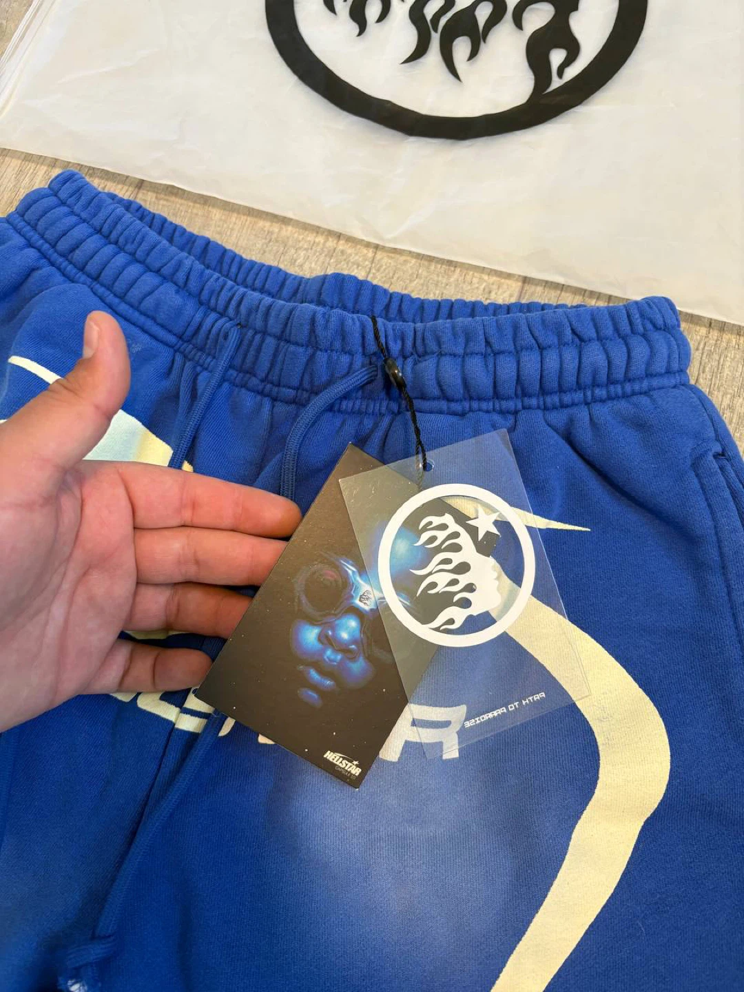 Hellstar Shorts Blue - photo 2