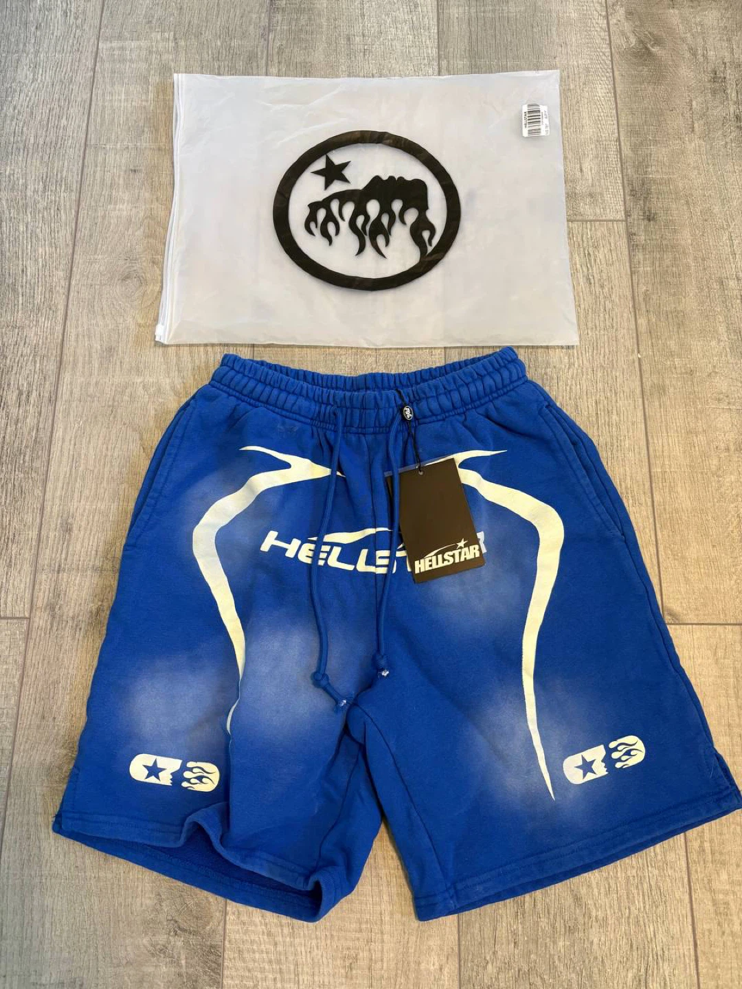 Hellstar Shorts Blue