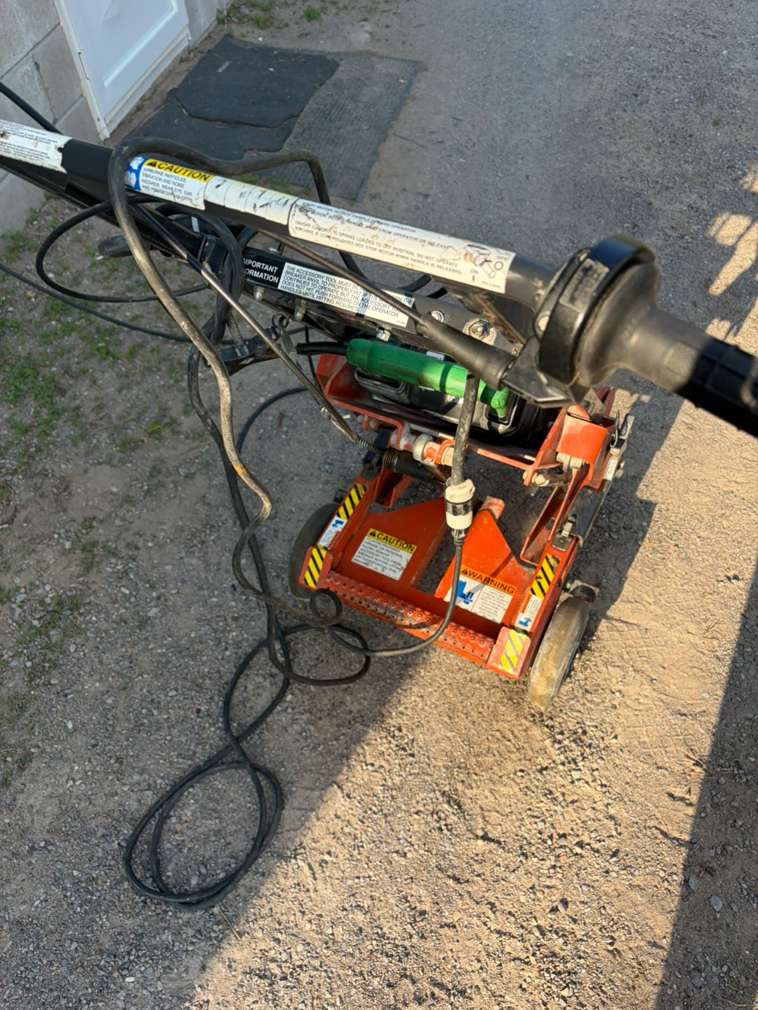 Hitachi Breaker Hammer Mounted on General Cart - photo 2