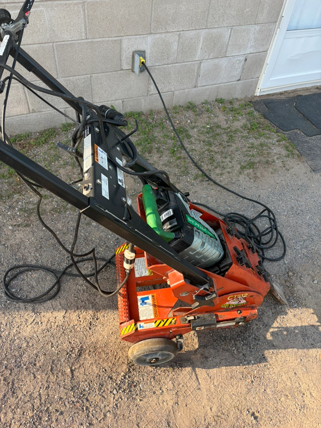 Hitachi Breaker Hammer Mounted on General Cart - photo 3