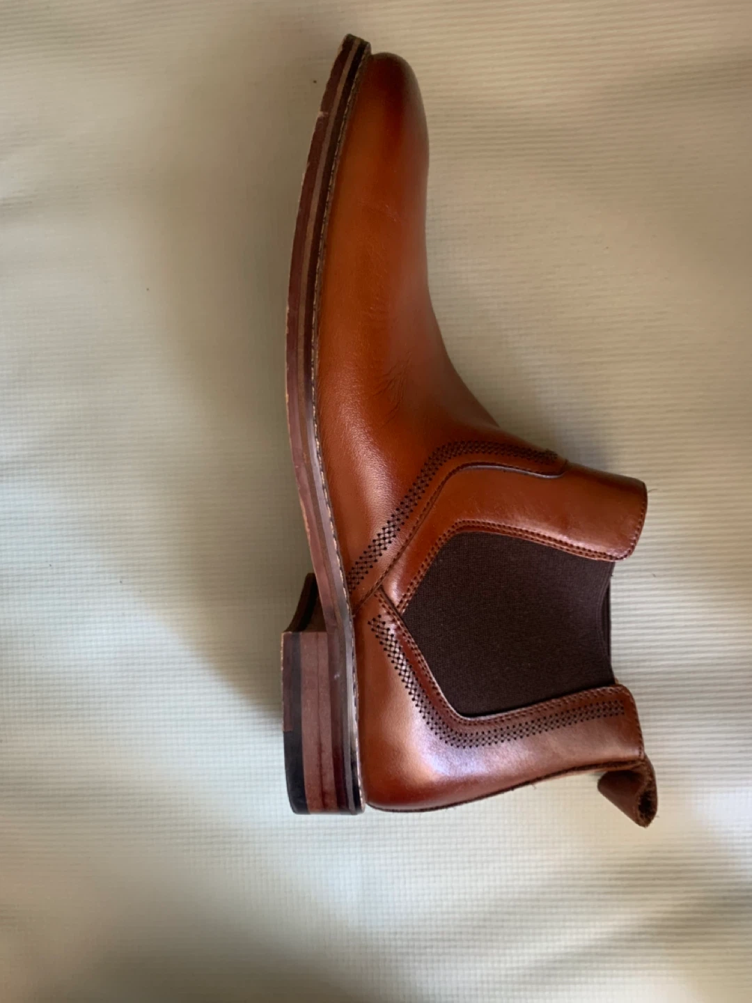 Stacy Adams Brown Leather Chelsea Boots - photo 5