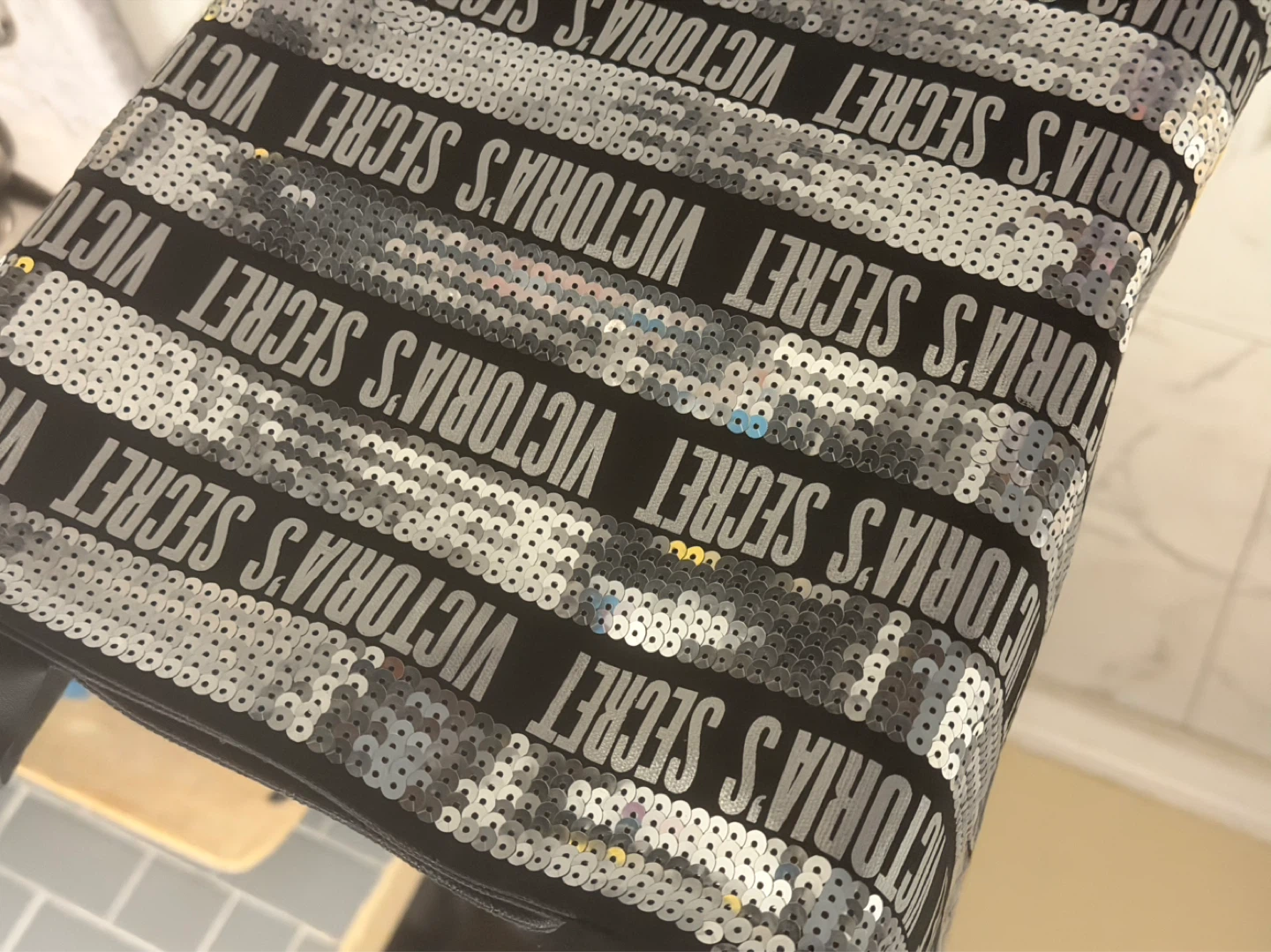 Victoria's Secret Sequin Tote Bag