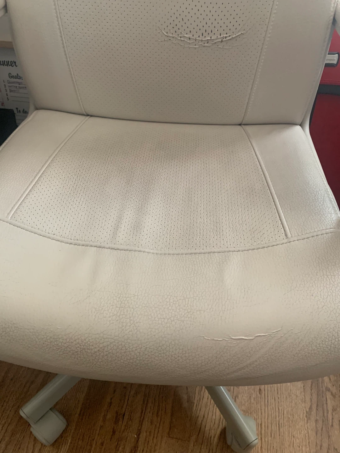 White Office Chair - photo 3