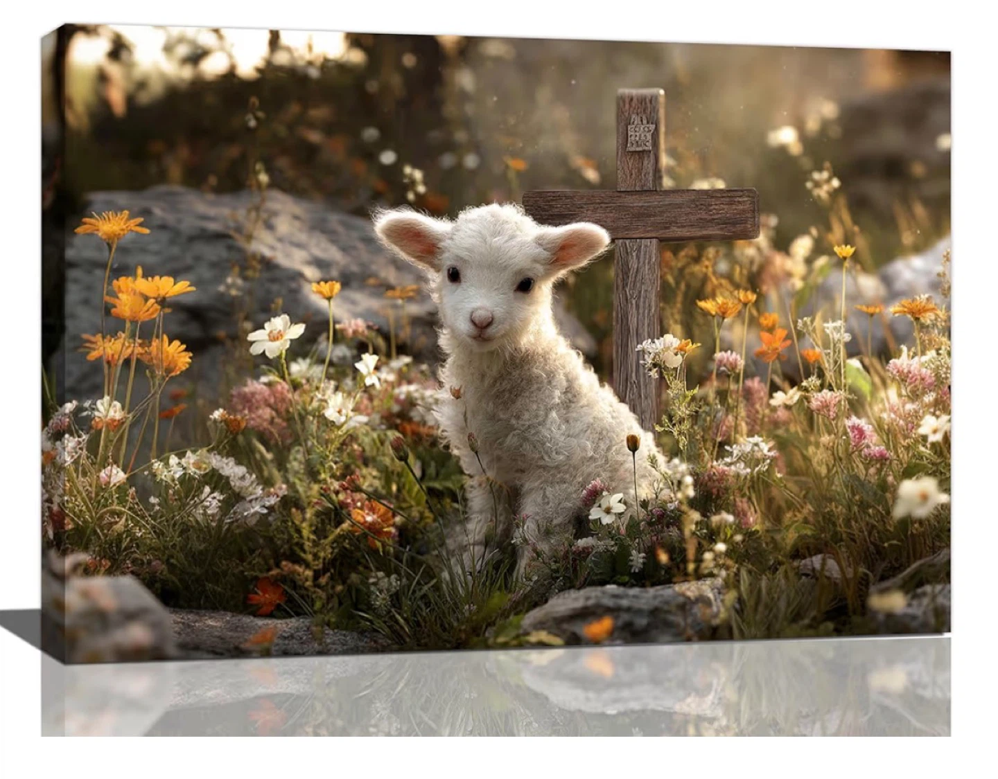 Jesus Lamb Canvas Print 24"L x 16"W - photo 5