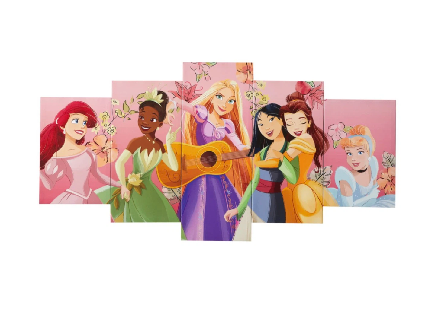 Disney Princess Wall Art 5-Piece Set - photo 4