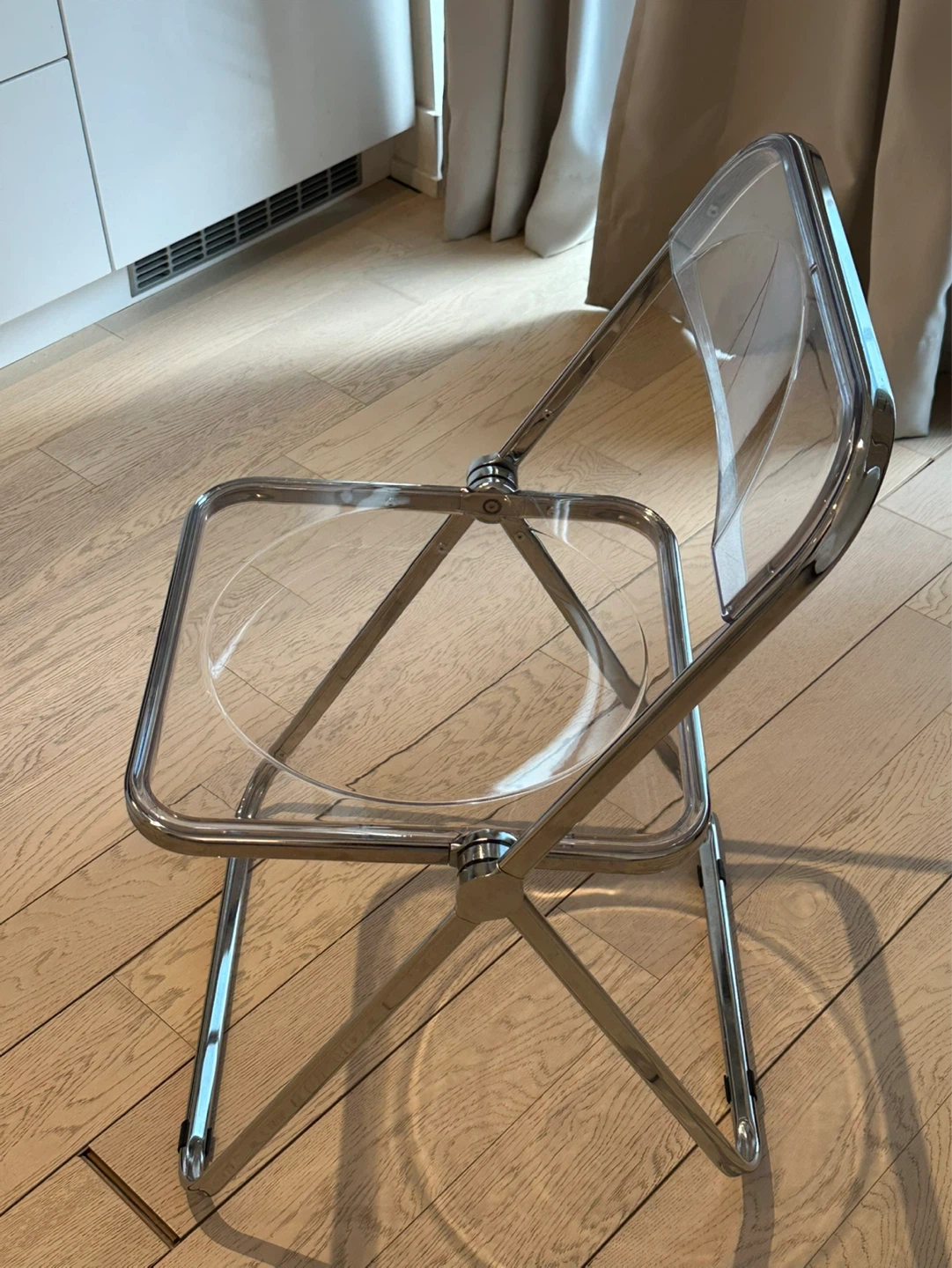 Clear Folding Chair