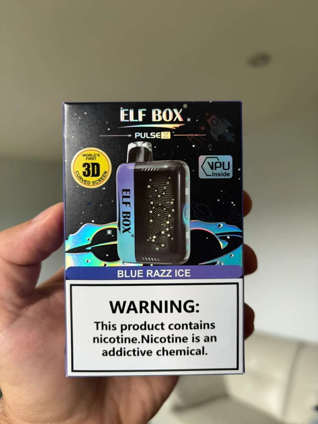 ELF BOX 25K | Blue RAZZ ICE
