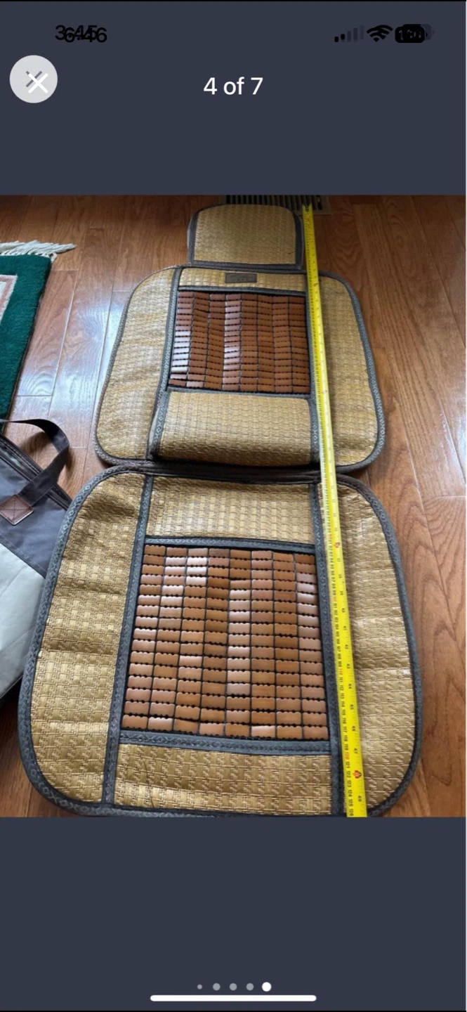 Universal Car Bamboomat Cushion (four pieces)