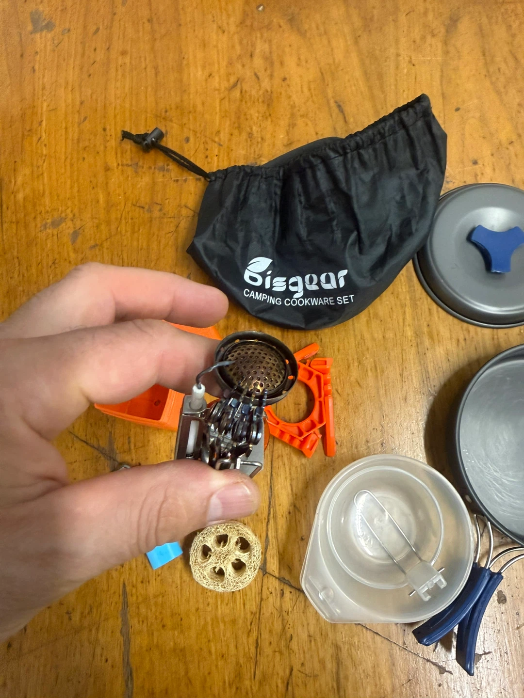 Bisgear Camping Cookware Set with Stove - photo 4
