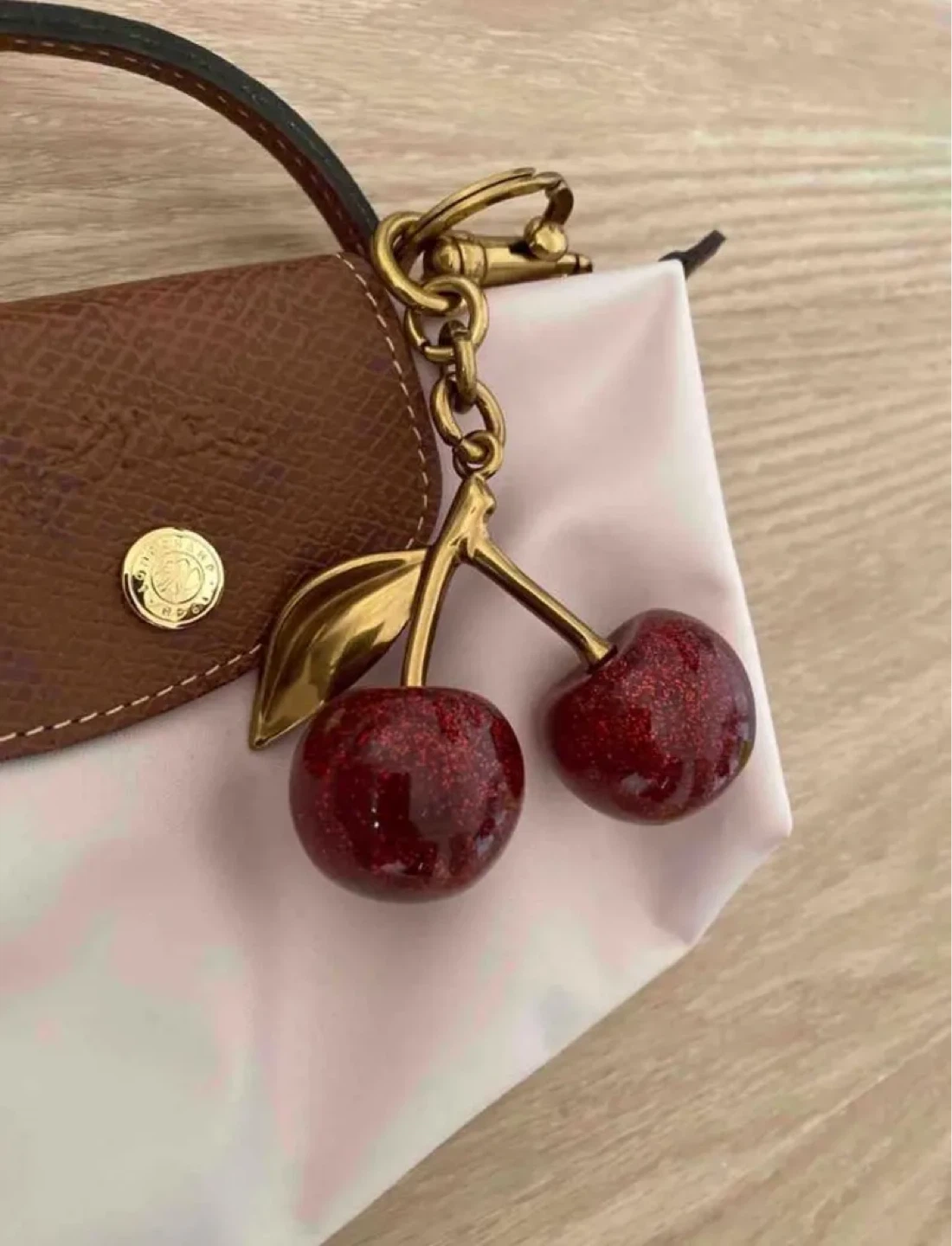 New Trendy cherry bag charm - photo 2
