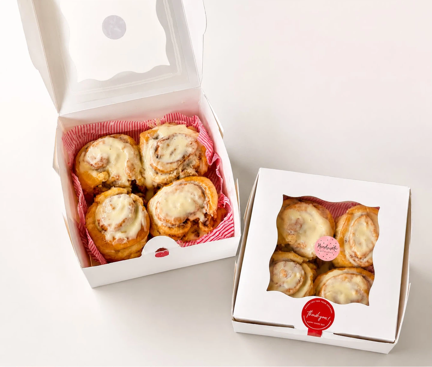 Fresh Homemade Cinnamon Buns - 4 & 8 packs