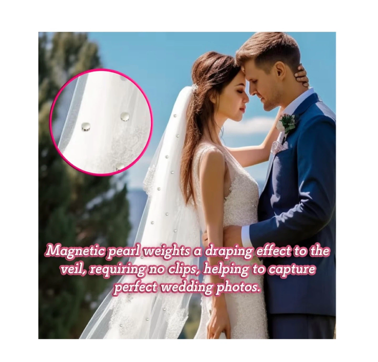 Brand new 24 Pairs Veil Weights Magnetic - photo 5