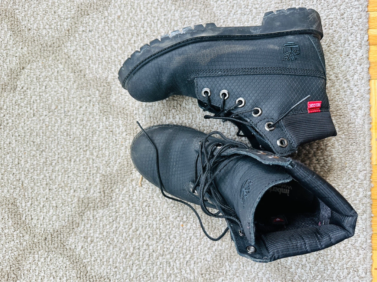 Black Timberland Boots - photo 3