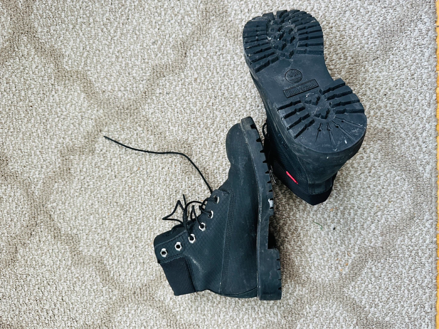 Black Timberland Boots - photo 2