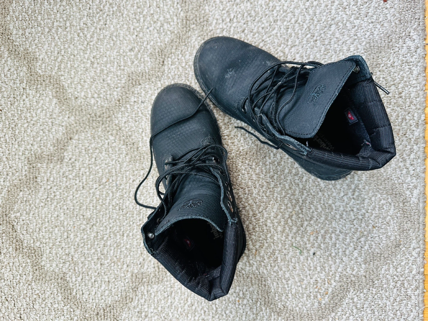 Black Timberland Boots