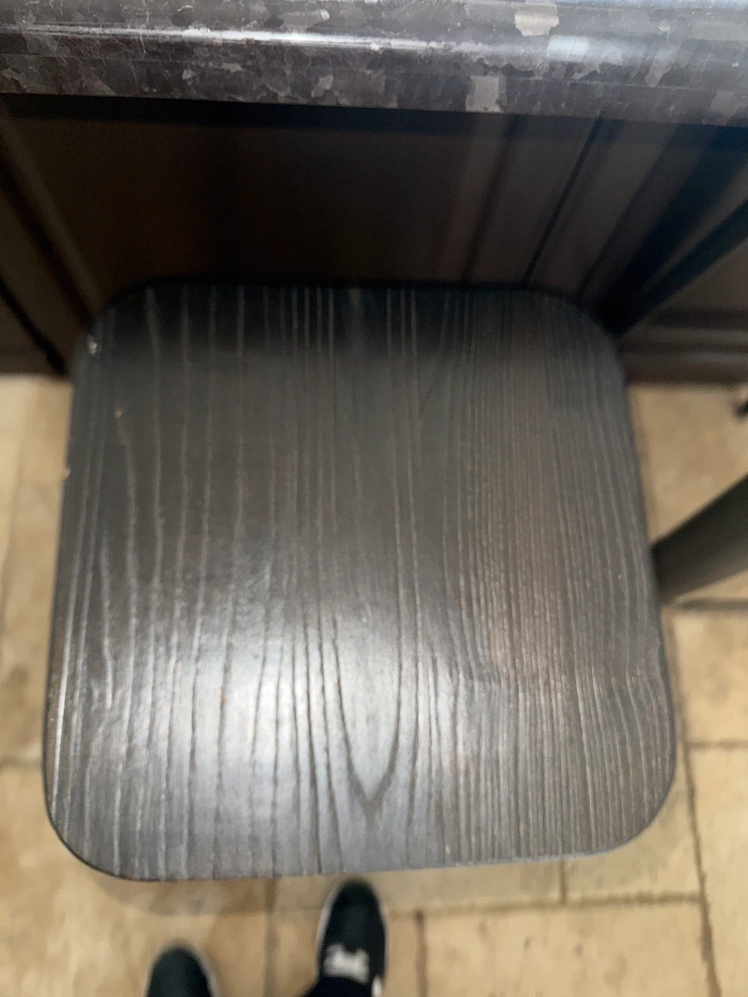 Black Metal Bar Stools (Set of 2) - photo 3