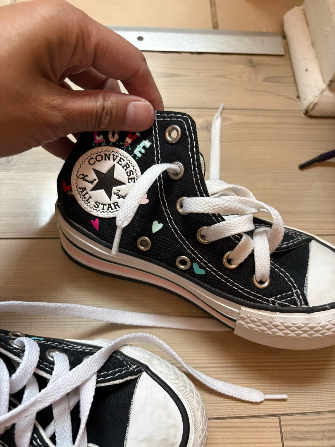 Converse Chuck Taylor All Star High Top "LOVE" Shoes - photo 3