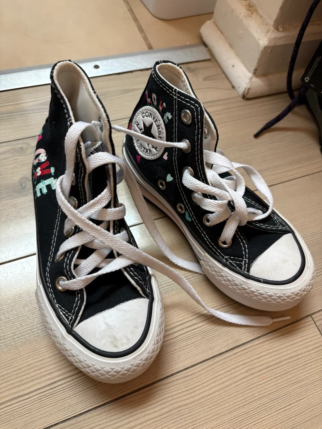 Converse Chuck Taylor All Star High Top "LOVE" Shoes