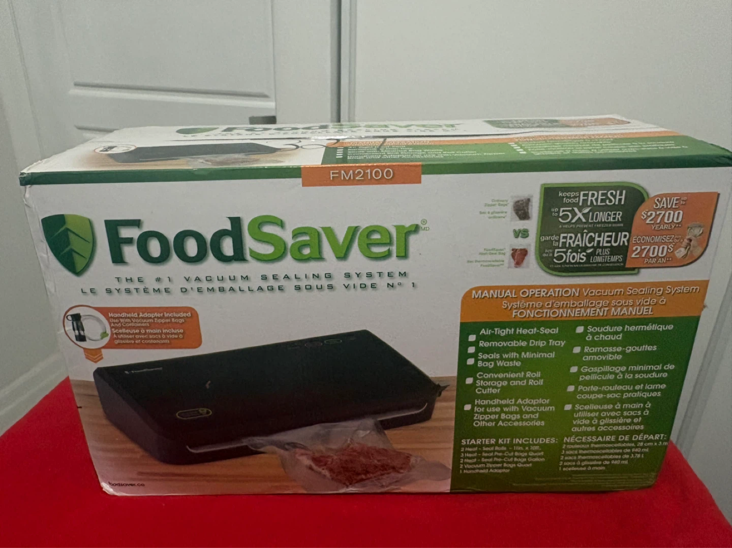 FoodSaver FM2100 Vacuum Sealing System