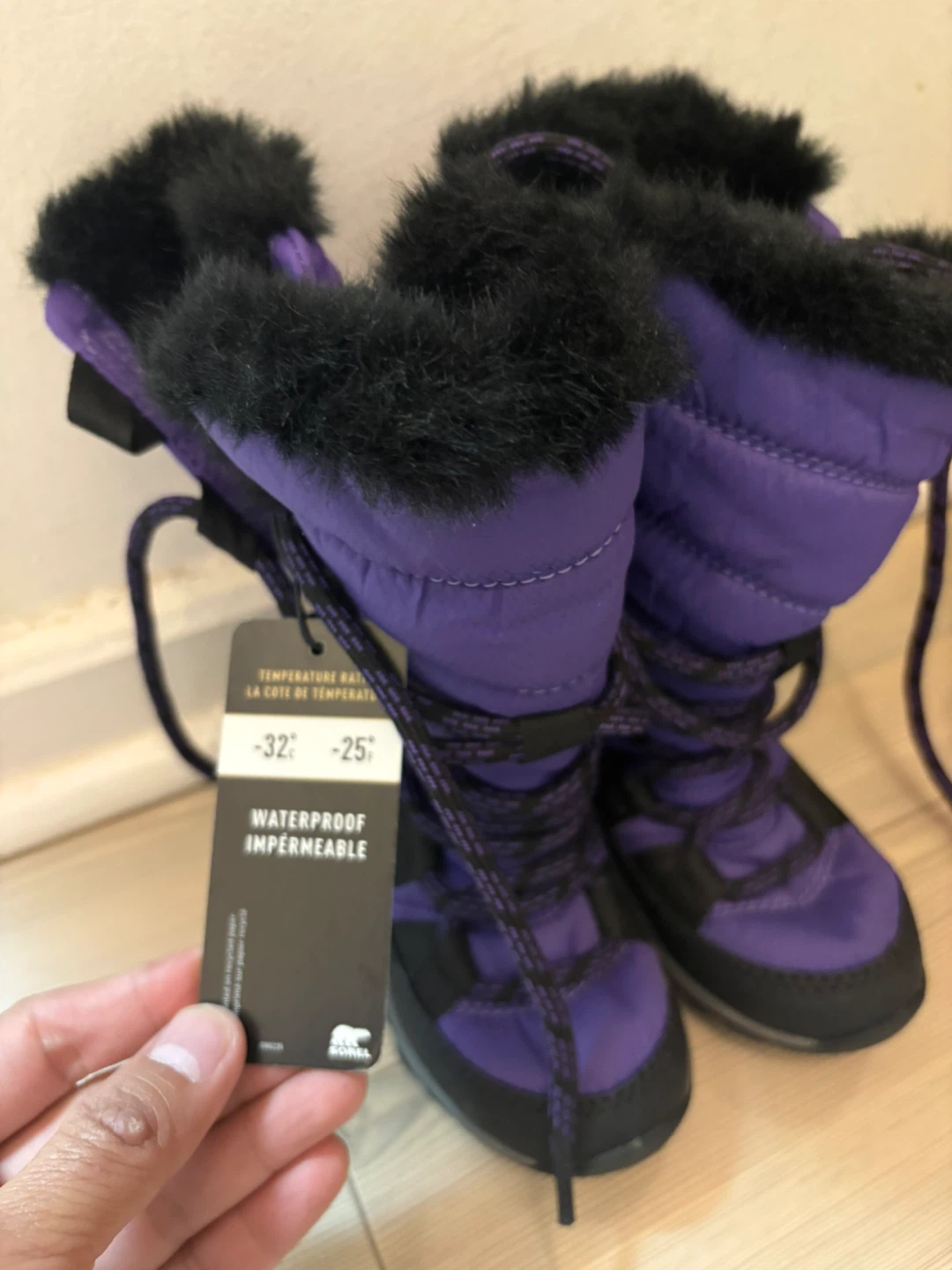 Sorel Purple Waterproof Winter Boots - photo 3