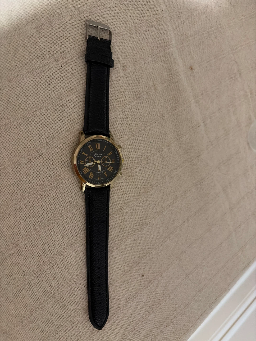 Geneva Gold Tone Roman Numeral Watch - photo 2