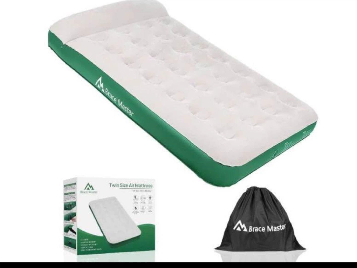 Brace Master Twin Size Air Mattress