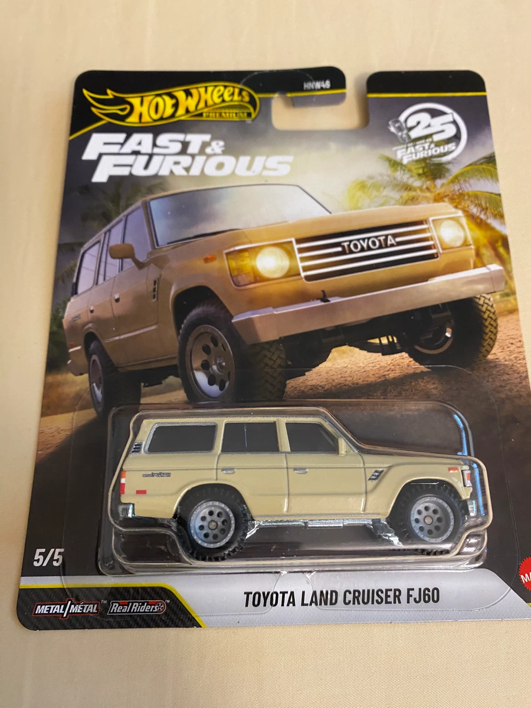 Hot wheels 25 years of the a fast and the Furious
