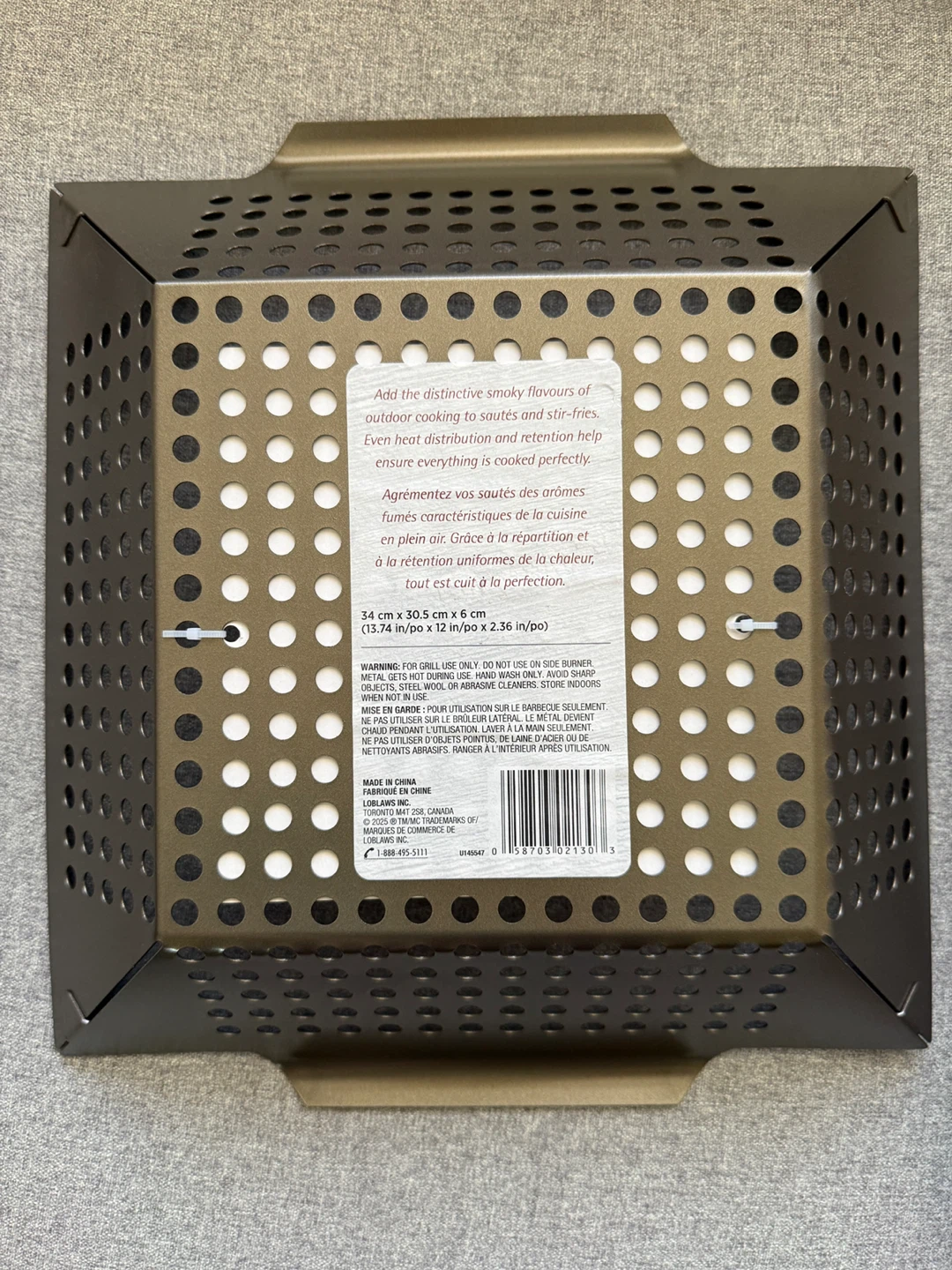 President's Choice Grill Basket - photo 4