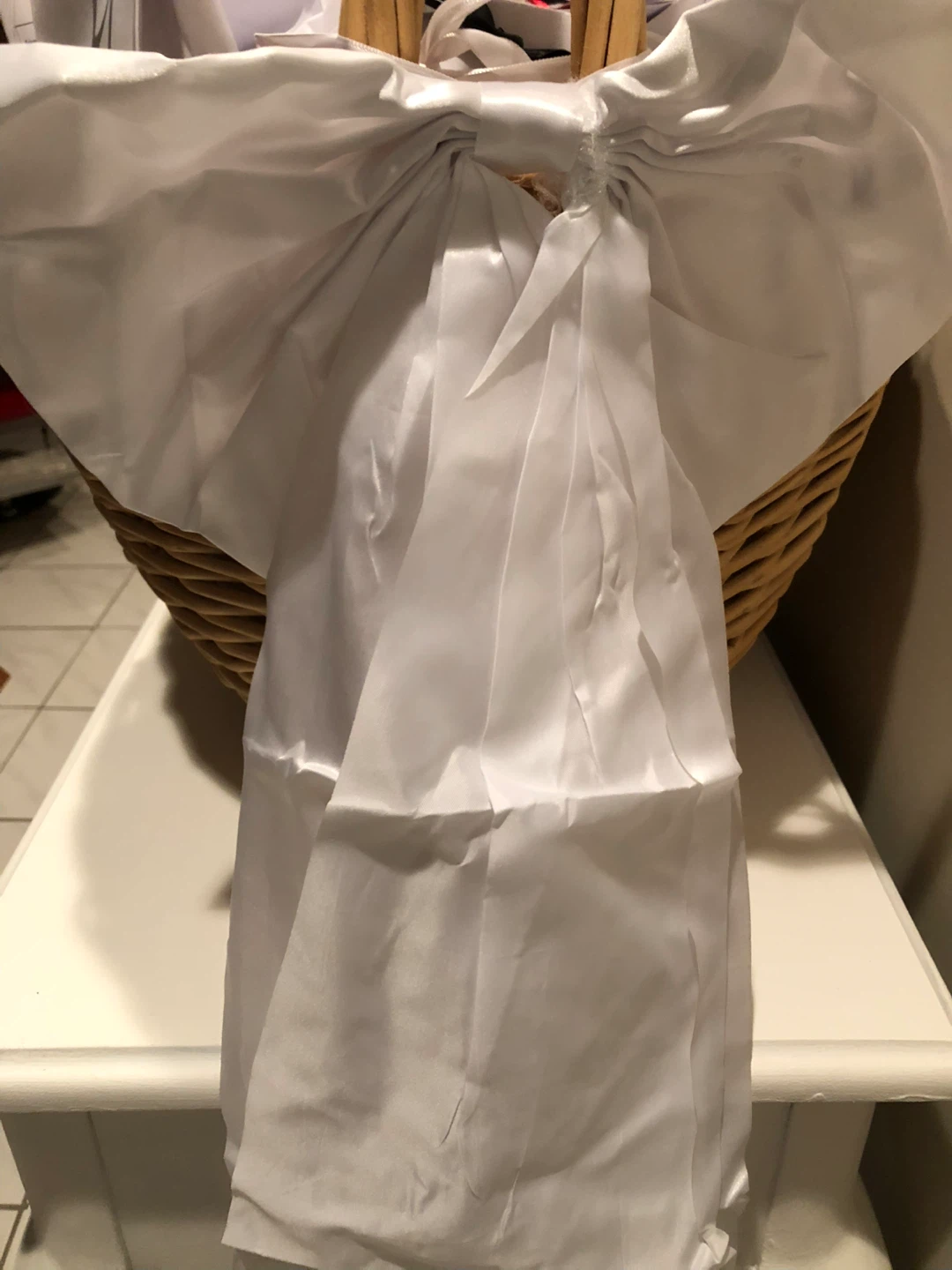 White Decorative Bows