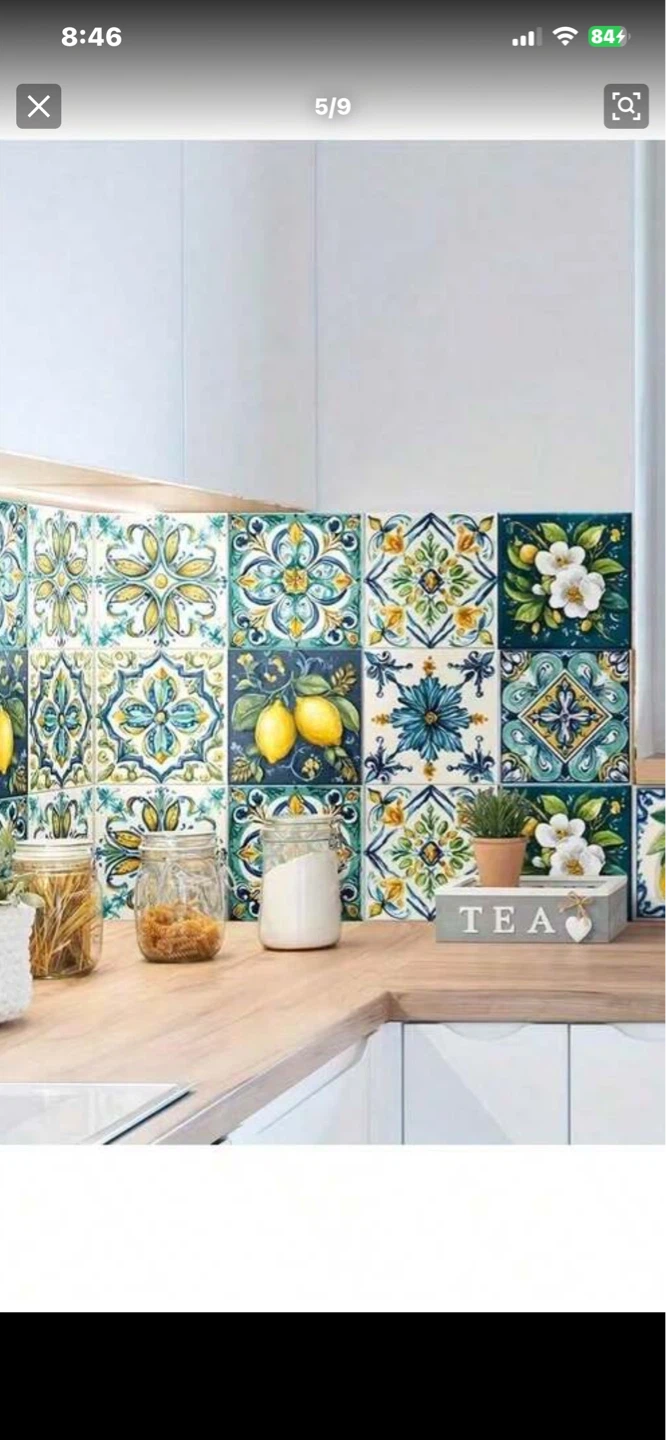 30 Pcs Tile Stickers - Mediterranean Style - photo 3