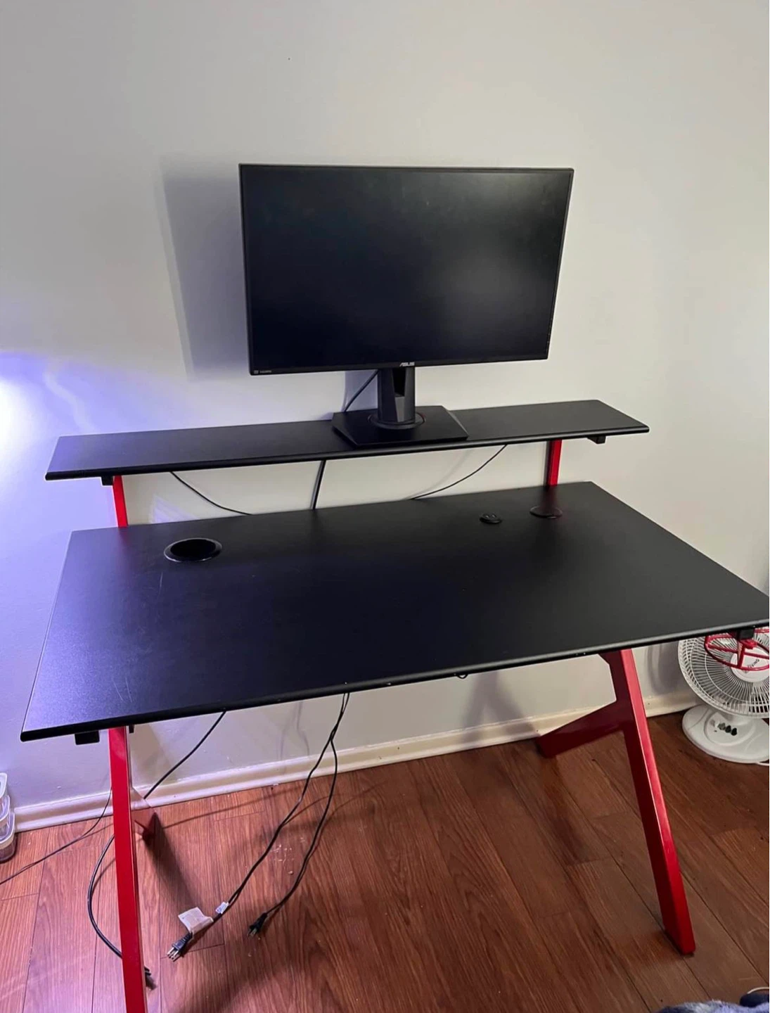 Gaming Desk with Monitor Stand