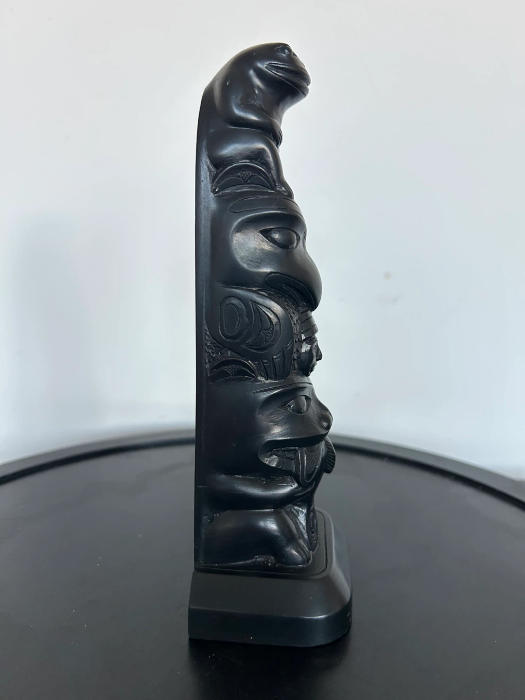 Vintage BOMA Canada Totem Pole Sculpture –  Resin 8” - photo 5