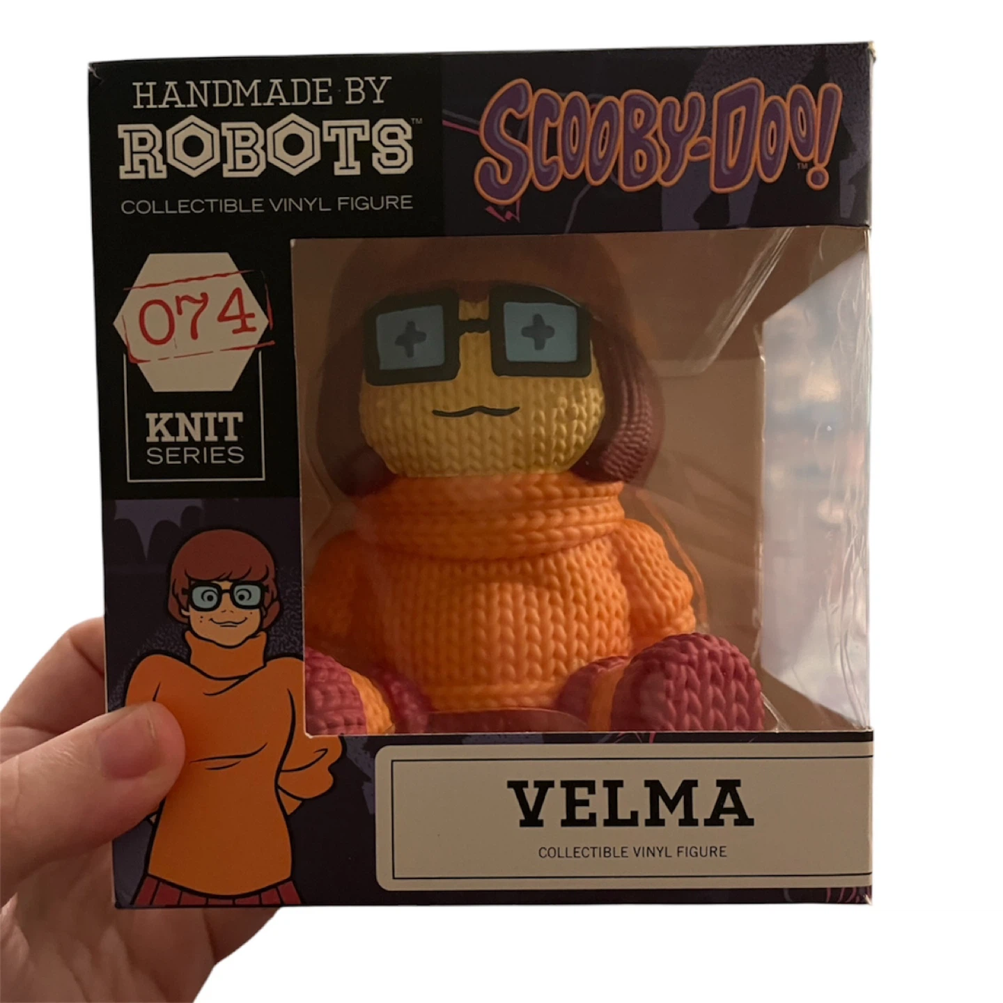Handmade by Robots Scooby-Doo! Velma Knit Series Figure