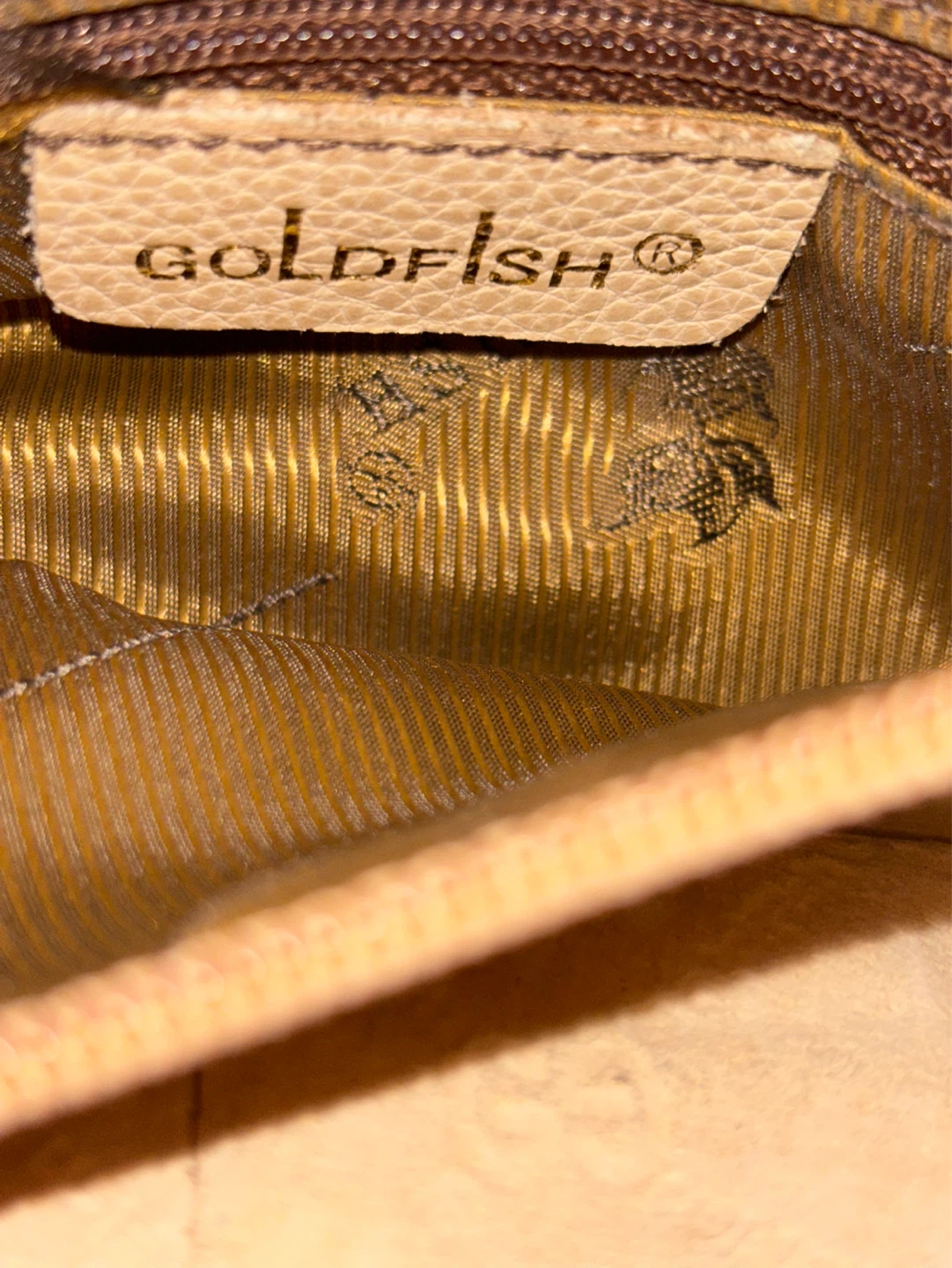 Goldfish Tan  Leather Tote Bag - photo 5