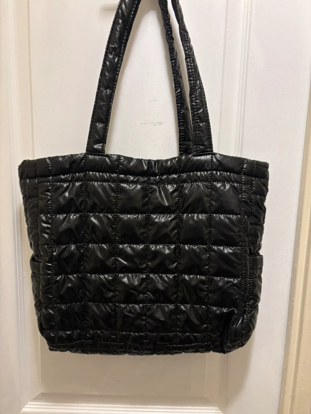 CIDER Black Puffer Tote Bag - photo 3