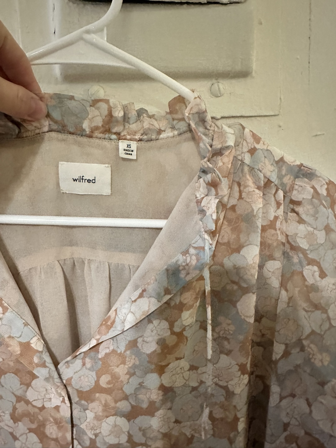 Wilfred Floral Print Blouse XS - photo 2