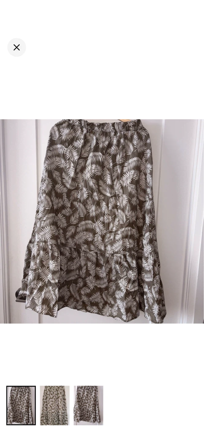 Tiered Maxi Skirt