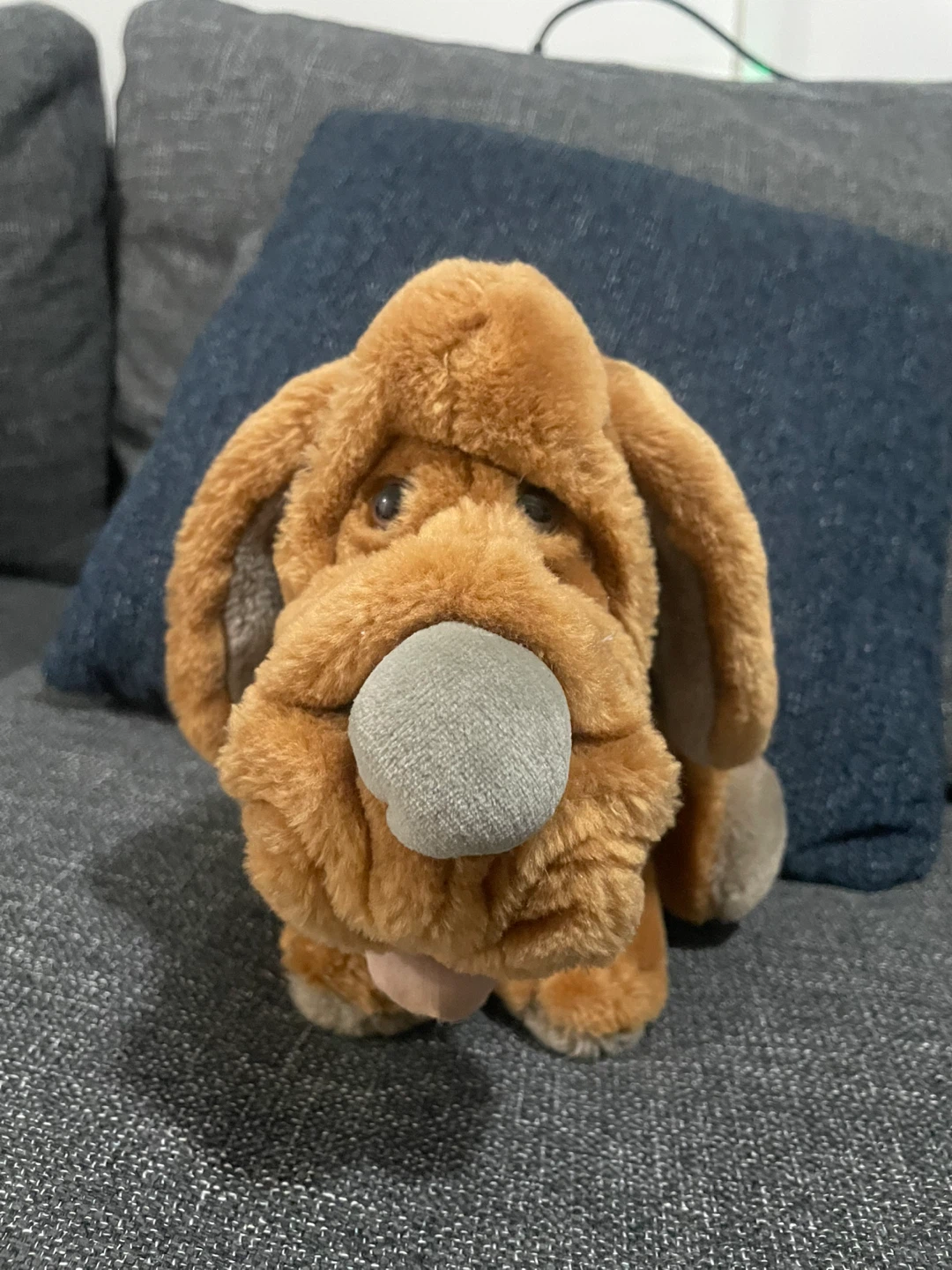 Vintage Wrinkles Plush Dog Toy - photo 2