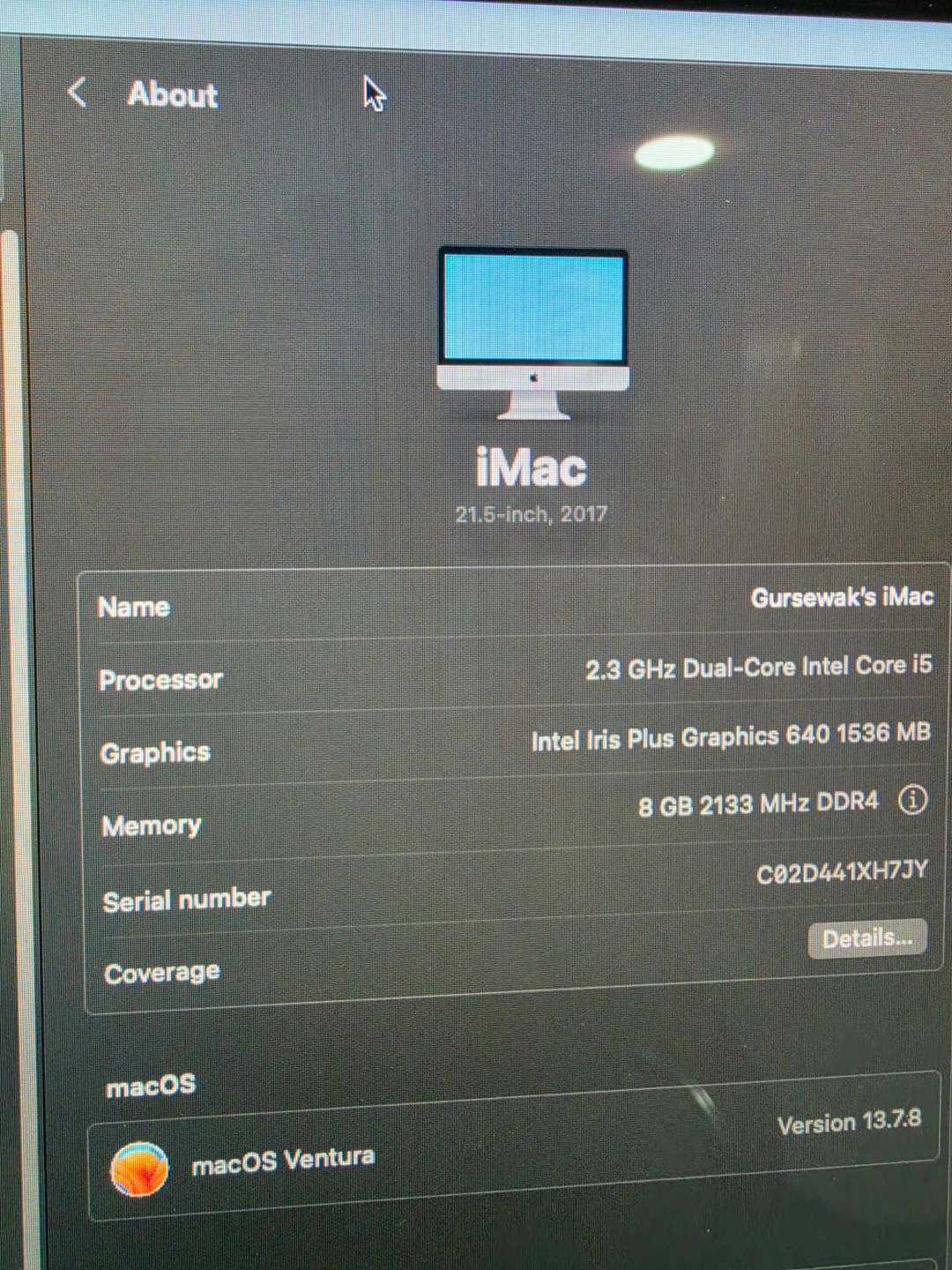 Apple iMac 21.5-inch 2017 - photo 2