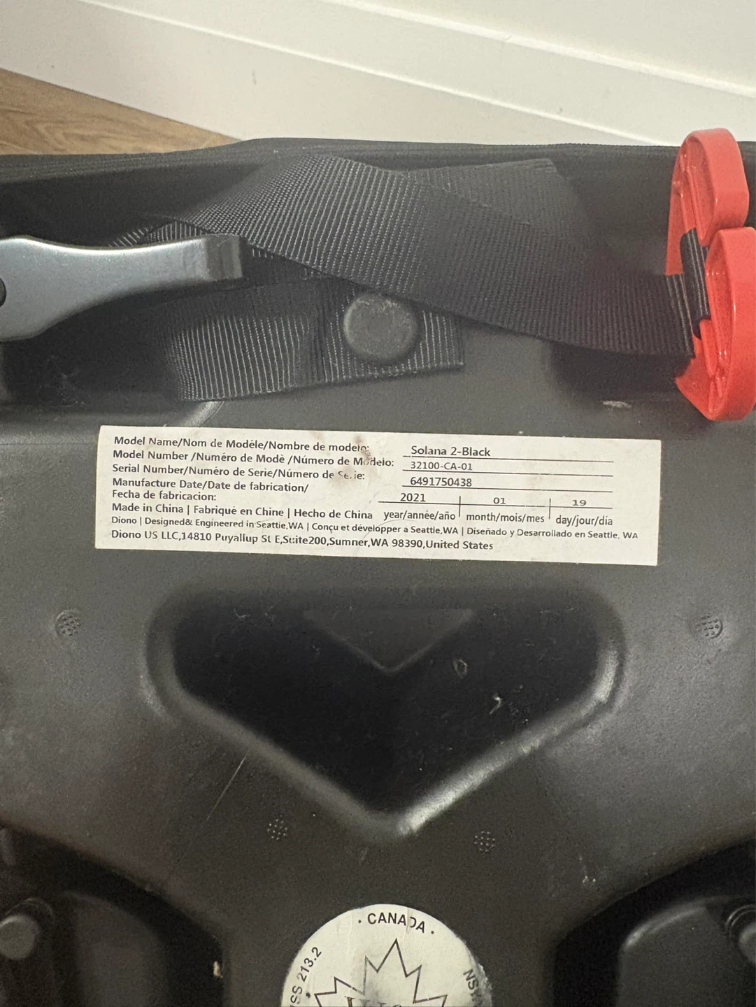 Diono Solara 2-Black Booster Seat $20 each - photo 2