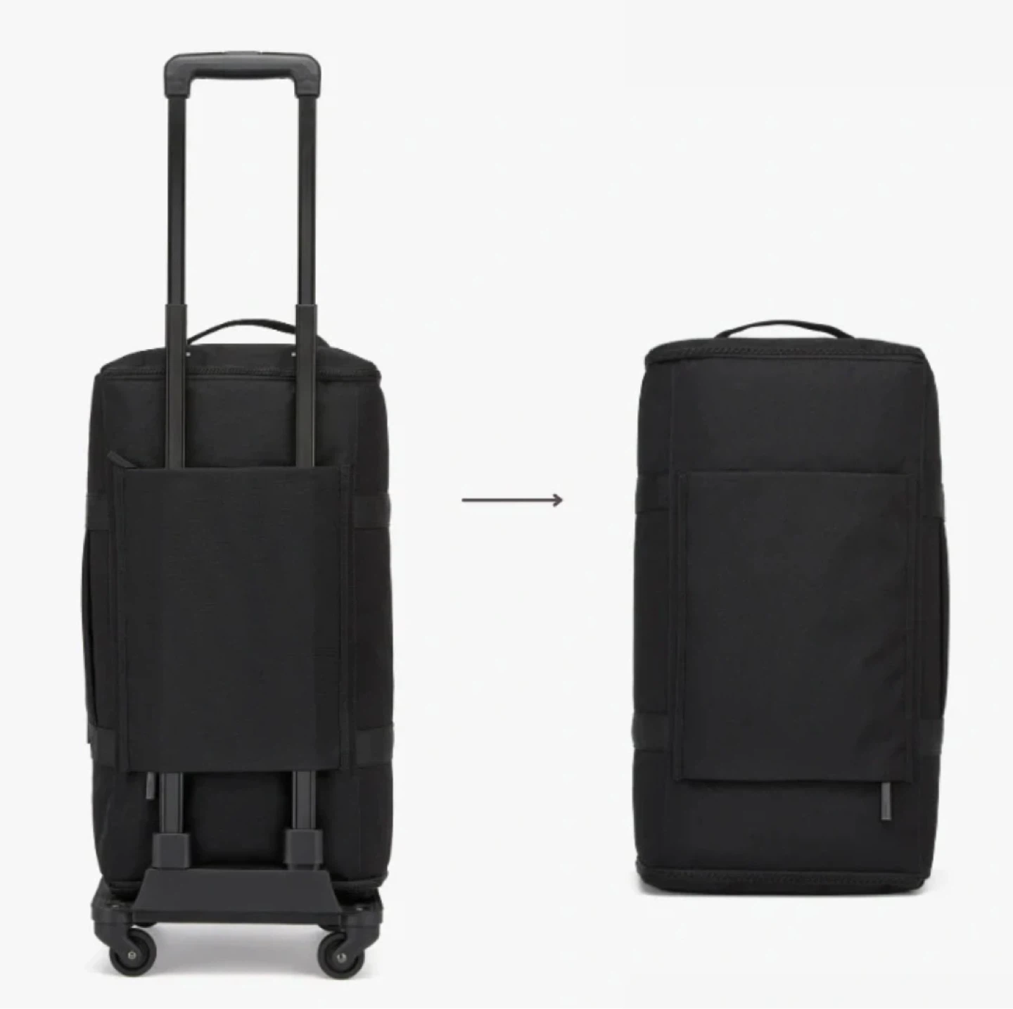 JenniBag 2.0 - Black Travel Duffel Bag - photo 5