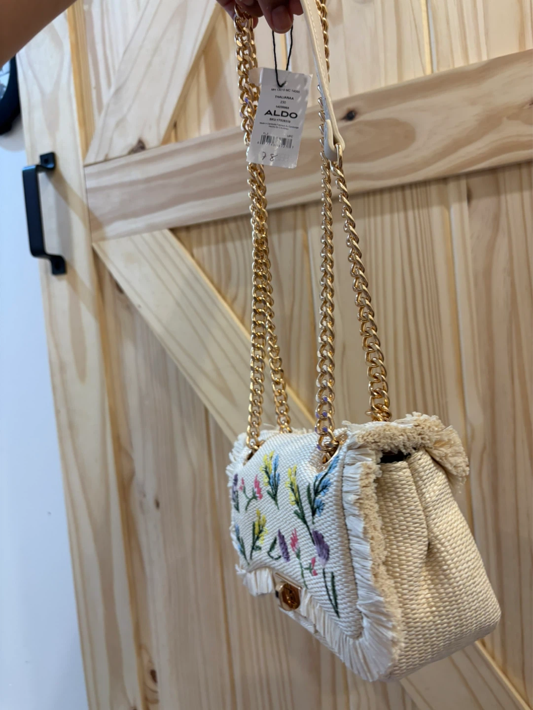 ALDO Embroidered Shoulder Bag - photo 3