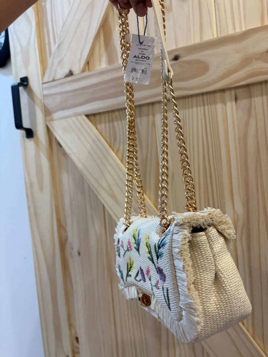 ALDO Embroidered Shoulder Bag - photo 3